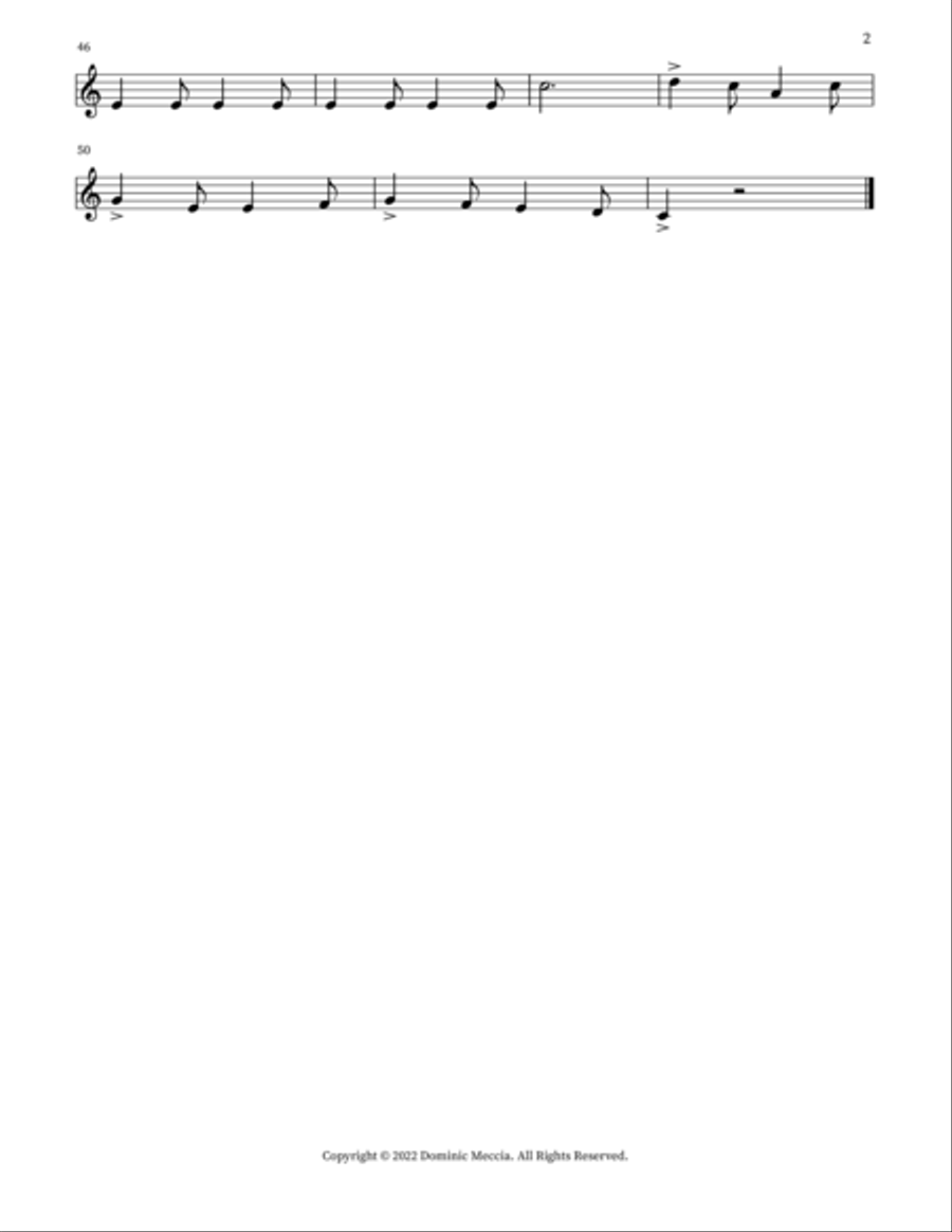 Funiculi, Funicula Small Ensemble scores gallery preview page 5
