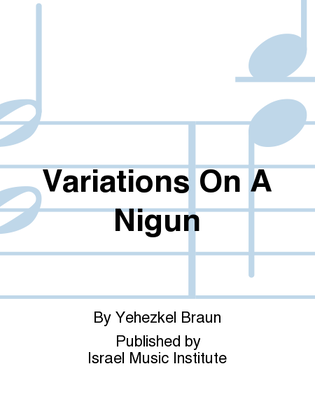 Book cover for Variations On A Nigun
