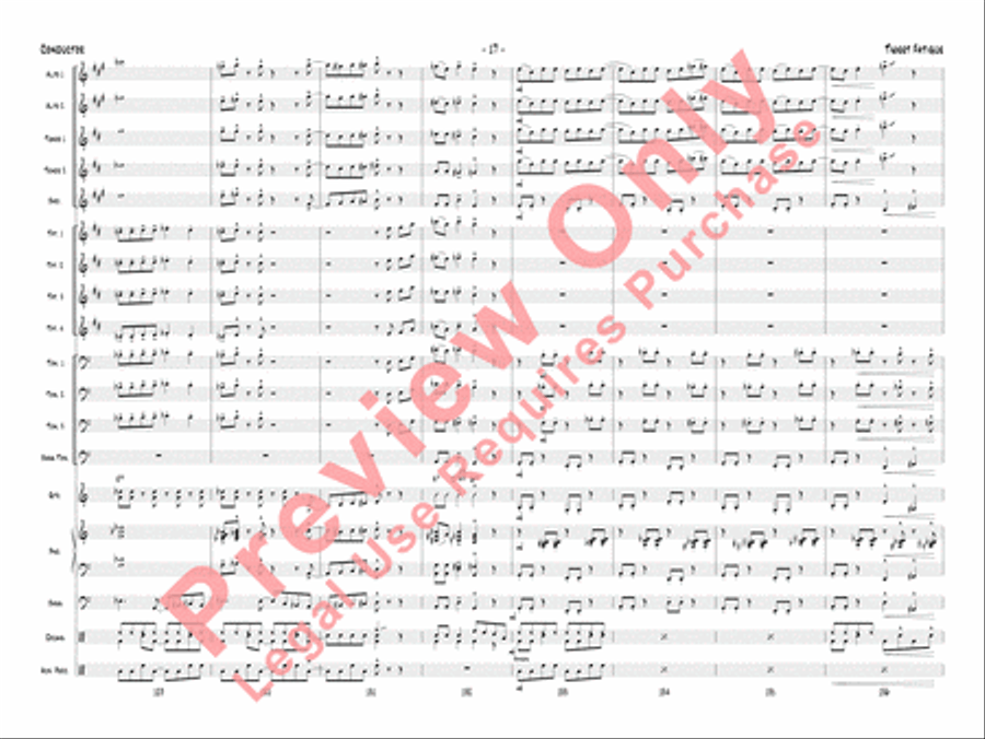 Tweet Fatigue Tweet Fatigue Jazz Ensemble scores gallery preview page 20