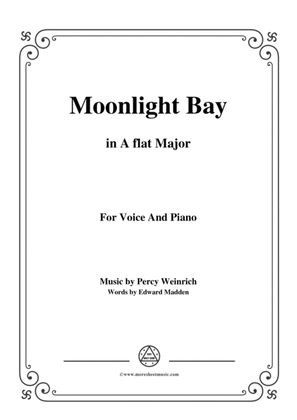 Percy Wenrich-Moonlight Bay,in A flat Major,for Voice and Piano