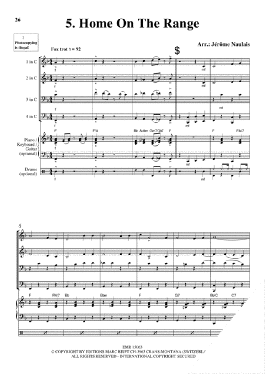 Brass Quartets Vol. 6 Brass Ensemble scores gallery preview page 7