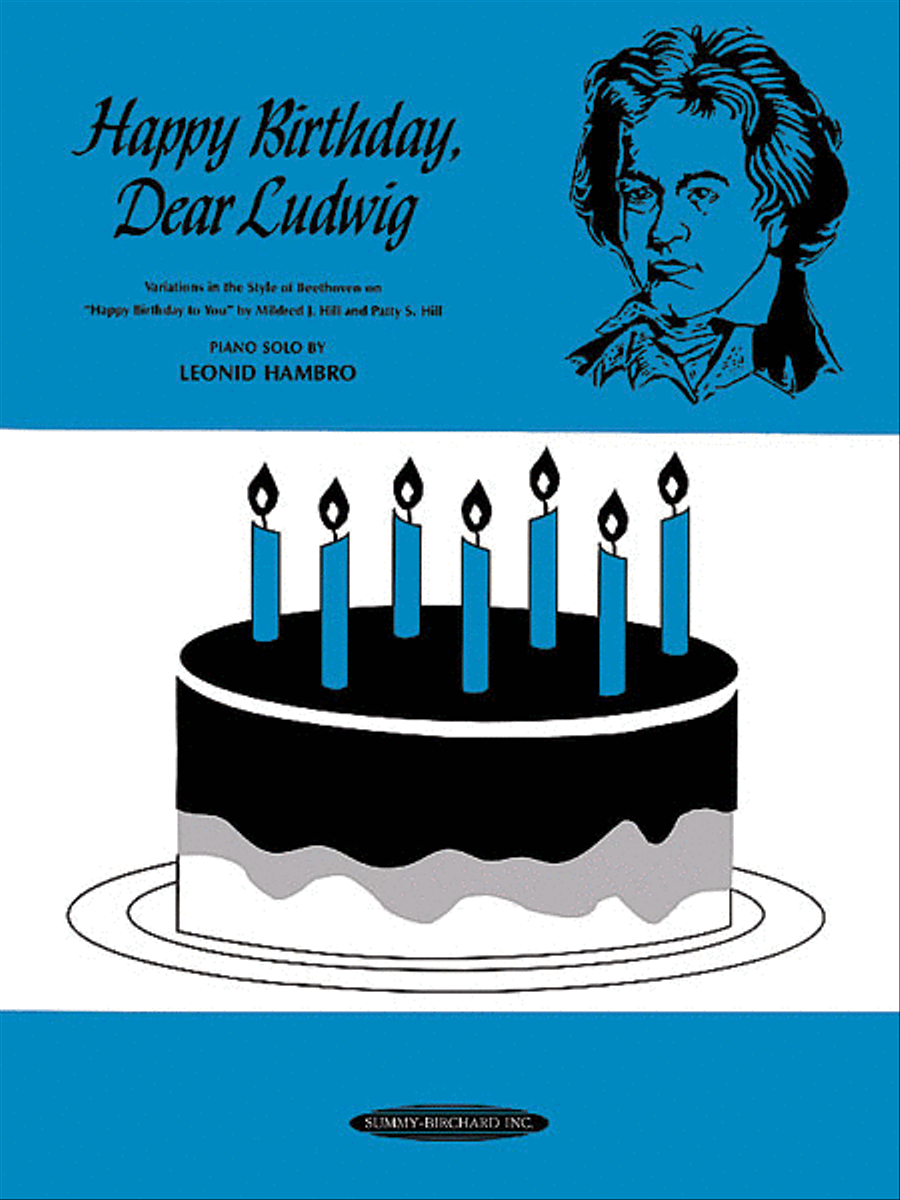 Happy Birthday, Dear Ludwig Piano Solo scores gallery preview page 1