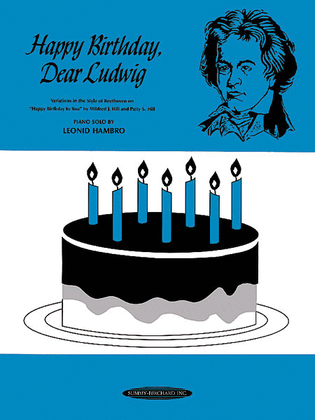 Book cover for Happy Birthday, Dear Ludwig