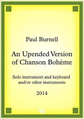 Book cover for An Upended Version of Chanson Bohème