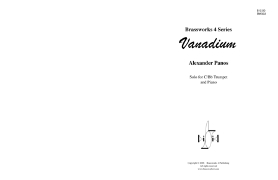 Vanadium Vanadium Cornet scores gallery preview page 1