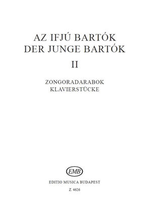 Book cover for Der junge Bartók