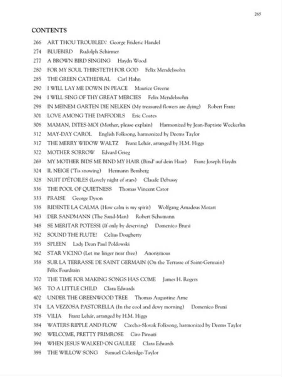 The First Book of Solos Complete – Parts I, II and III Voice scores gallery preview page 5