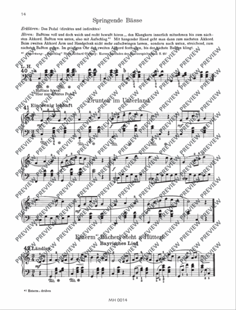 Das innere Hören Piano Method scores gallery preview page 19