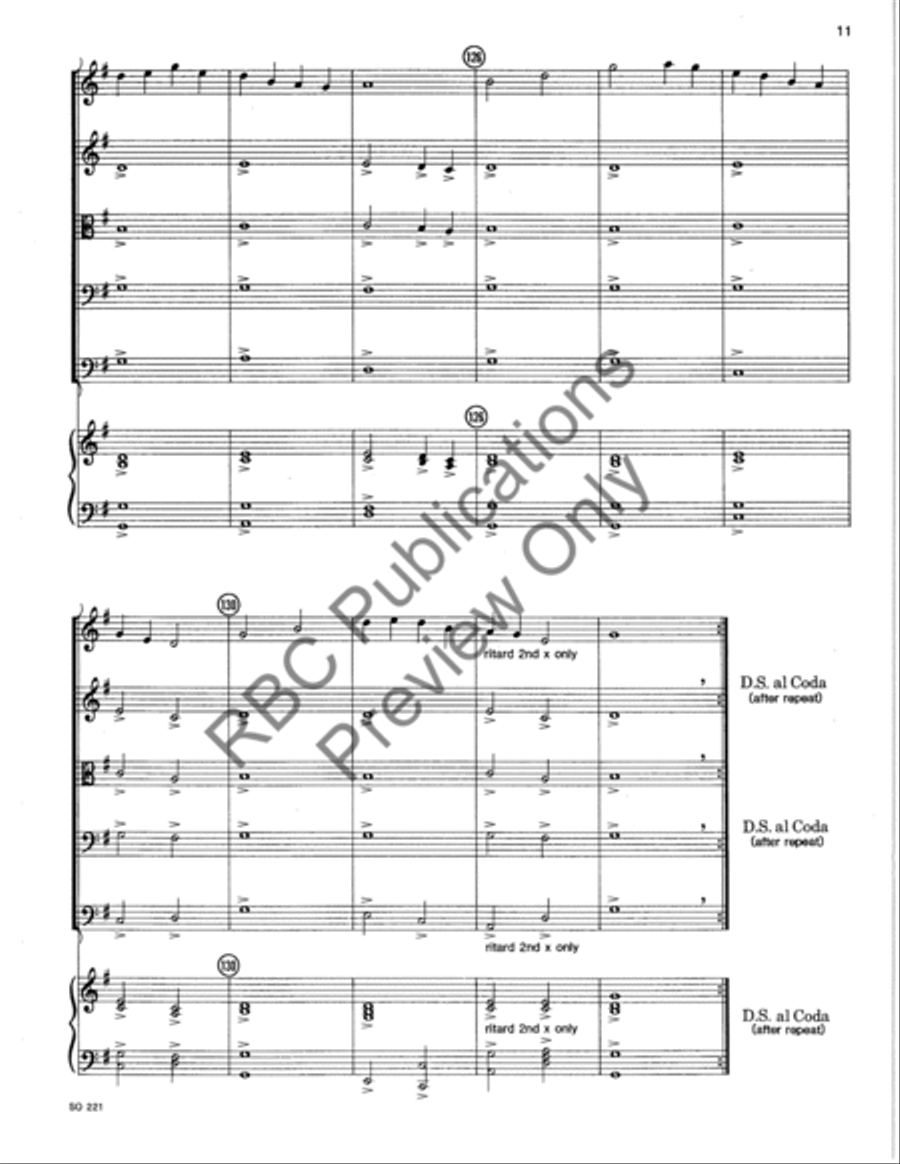 Gold Country (Score) Gold Country (Score) String Orchestra scores gallery preview page 12