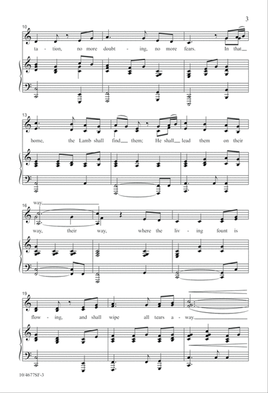 Heavenly Home 4-Part scores gallery preview page 3