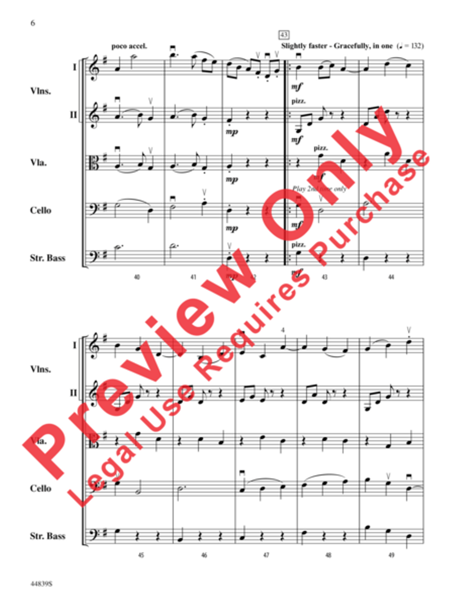 Acadia First Light String Orchestra scores gallery preview page 7