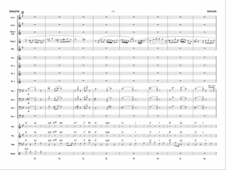 The Nutcracker Suite Jazz Ensemble scores gallery preview page 26