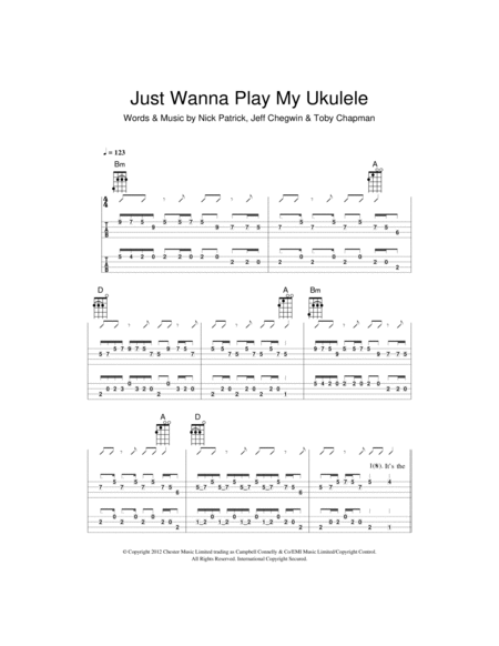 Just Wanna Play My Ukulele