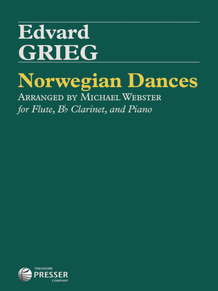 Book cover for Norwegian Dances, Op. 35