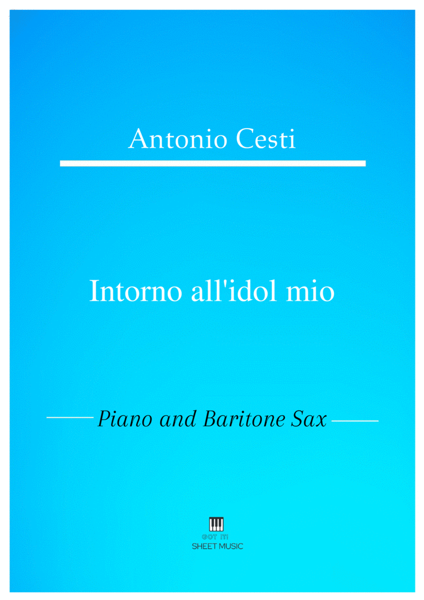 Antonio Cesti - Intorno all idol mio (Piano and Baritone Sax) image number null