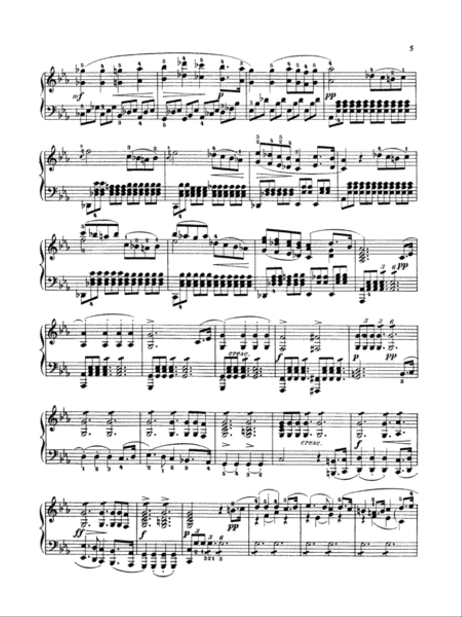 Schubert: Four Impromptus, Op. 90 (Ed. Giuseppe Buonamici) Piano Solo scores gallery preview page 4