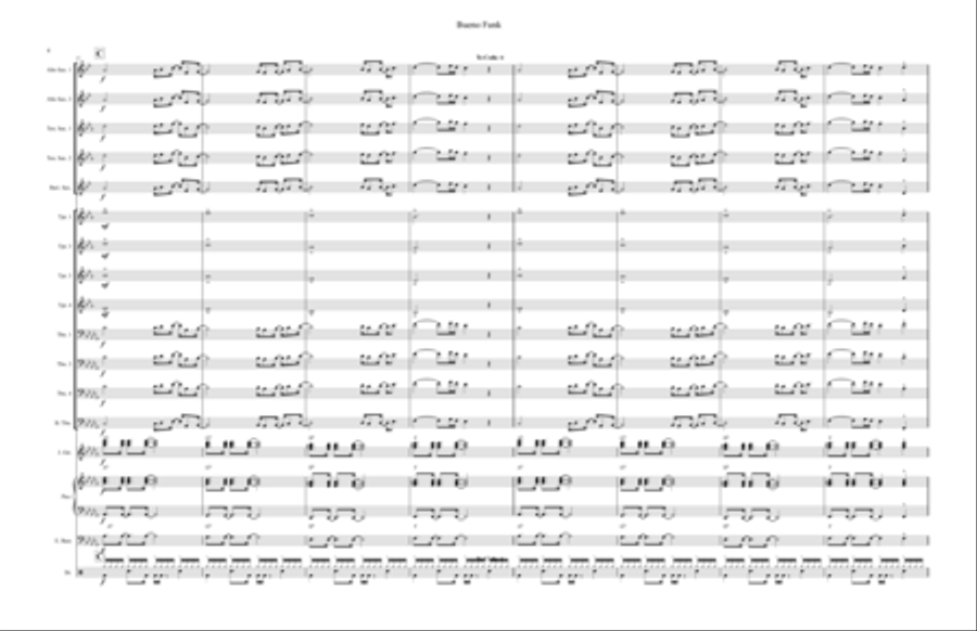 Bueno Funk Jazz Ensemble scores gallery preview page 4
