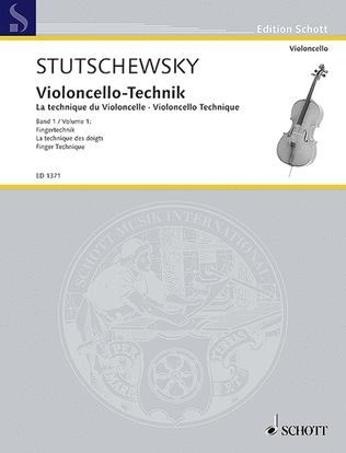 Book cover for Violoncello Technique