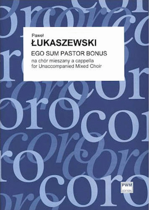 Book cover for Ego sum pastor bonus