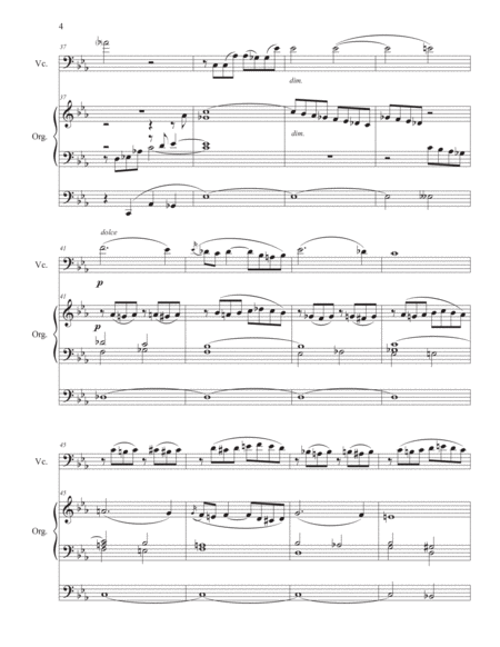 Sonata in C Minor for Cello and Organ