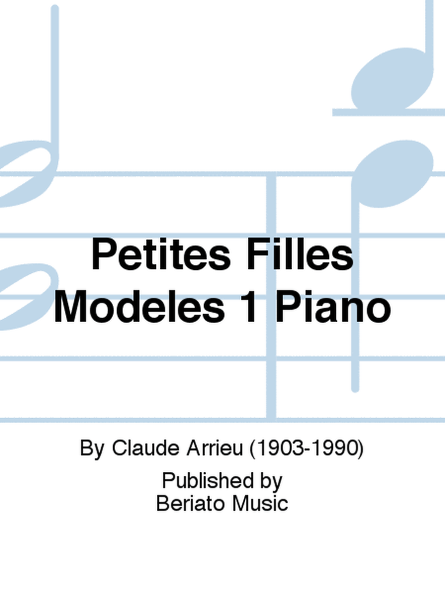 Petites Filles Modeles 1 Piano