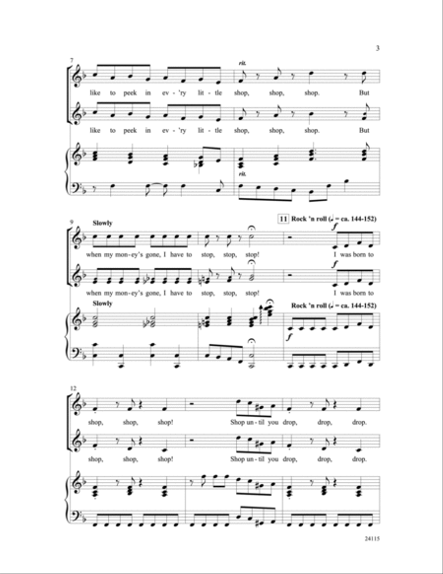 Born to Shop! 2-Part scores gallery preview page 3