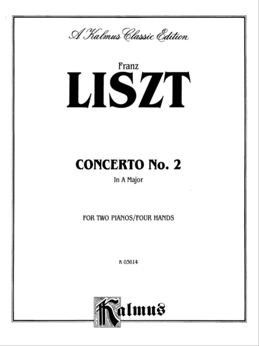 Piano Concerto No. 2 in A Major