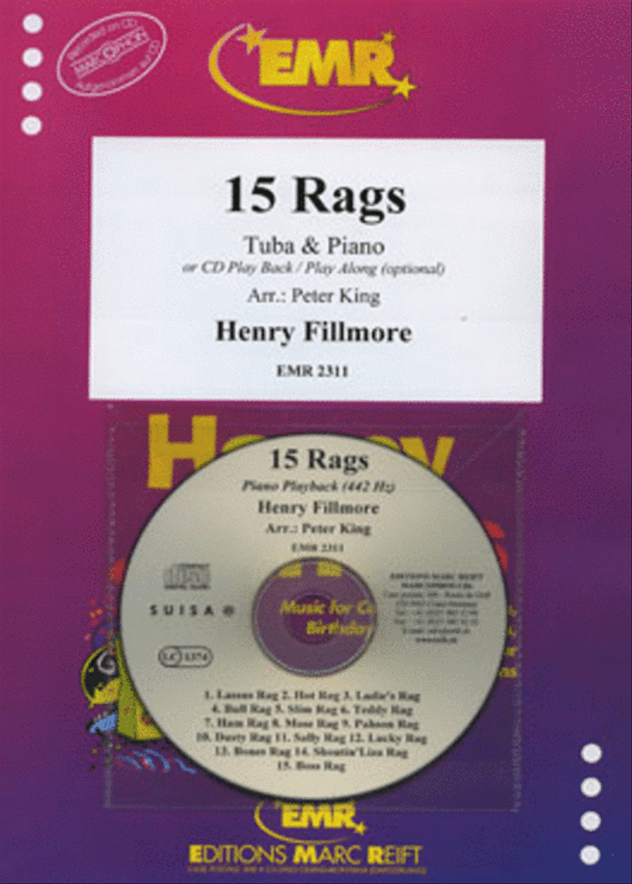 15 Rags Tuba scores gallery preview page 1