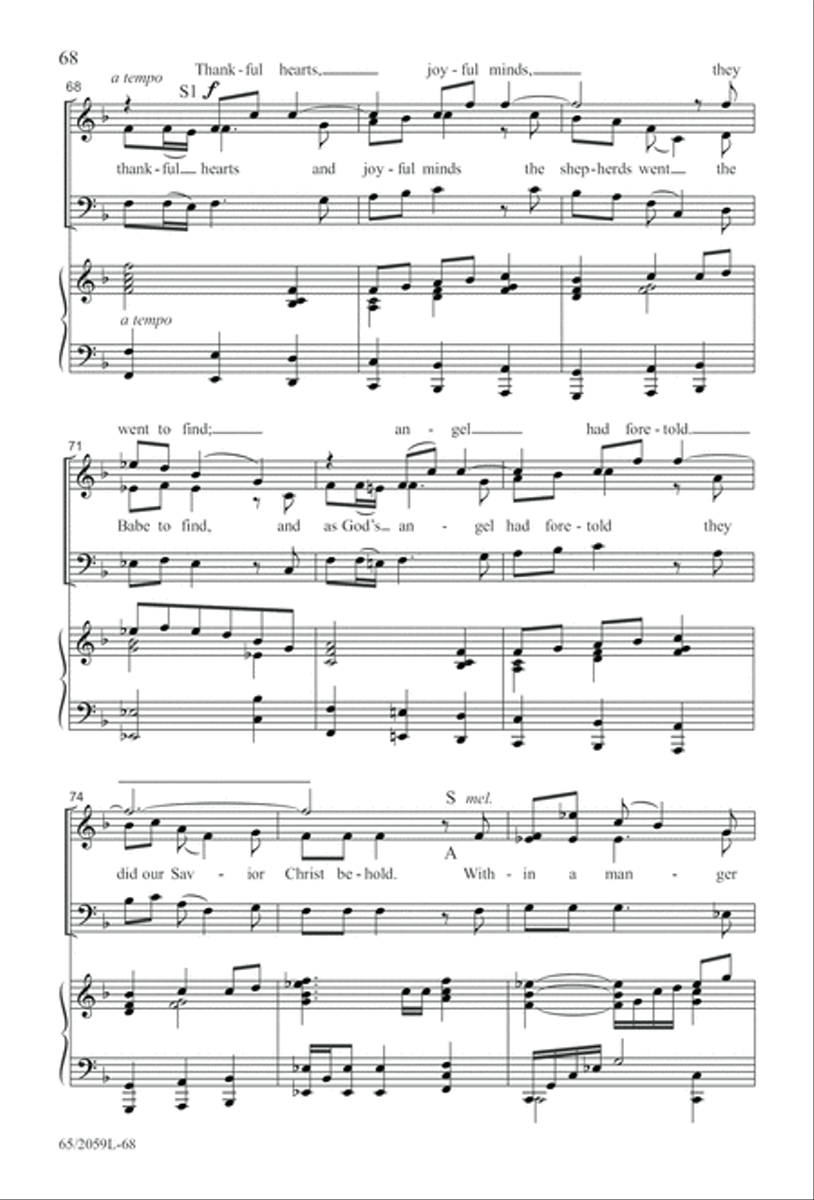 The Christmas Story The Christmas Story 3-Part scores gallery preview page 69