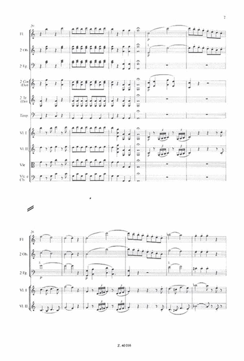 Sinfonie C-Dur, KV 551 Jupiter