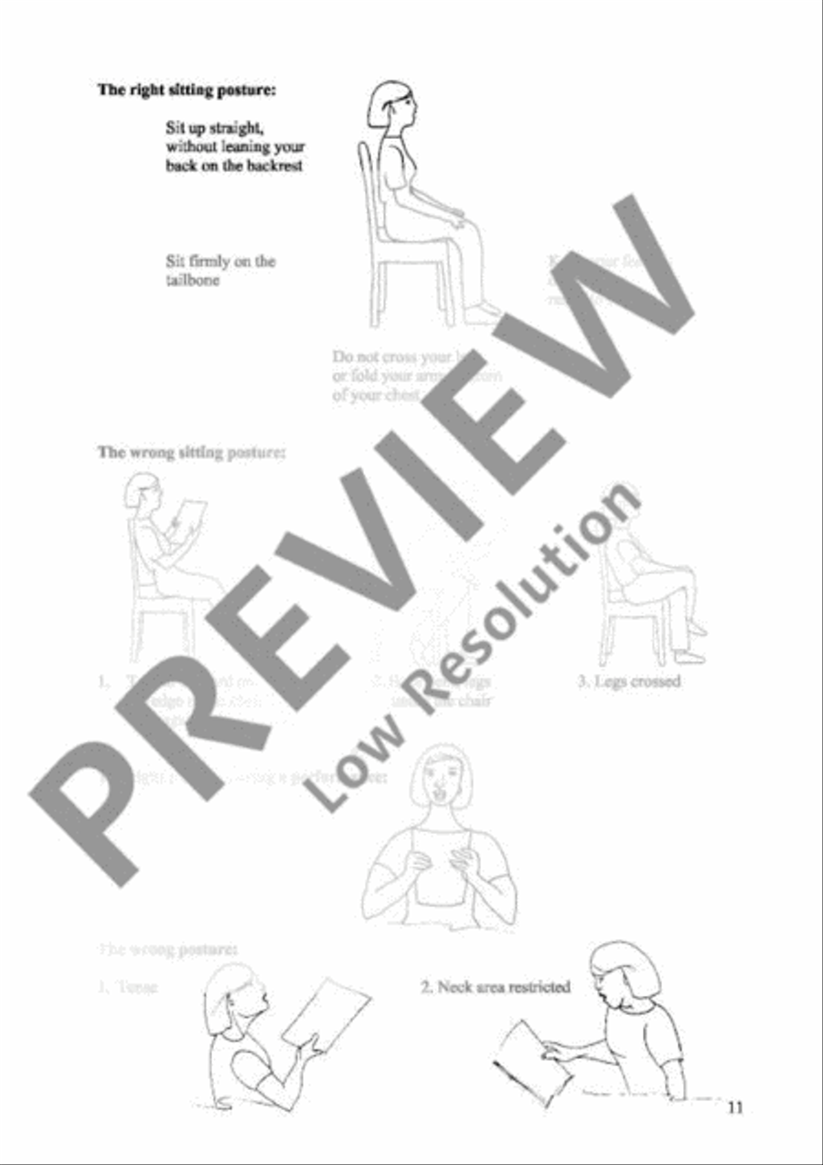 Vocal Warm-ups Choir scores gallery preview page 12