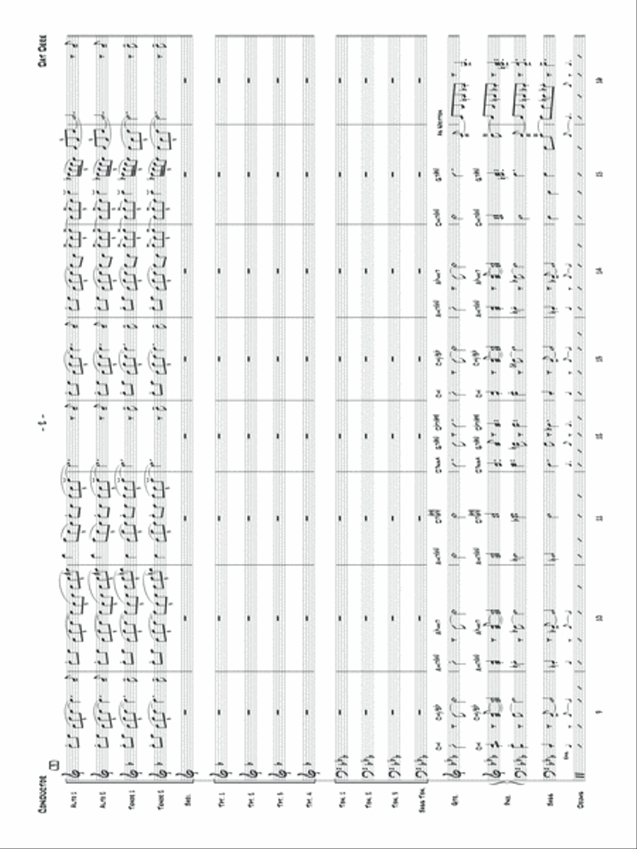 Dat Dere Dat Dere Jazz Ensemble scores gallery preview page 3
