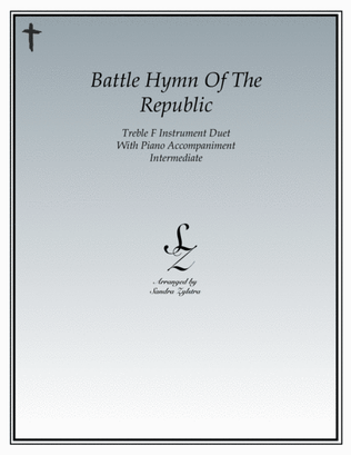 Battle Hymn of the Republic (treble F instrument duet)