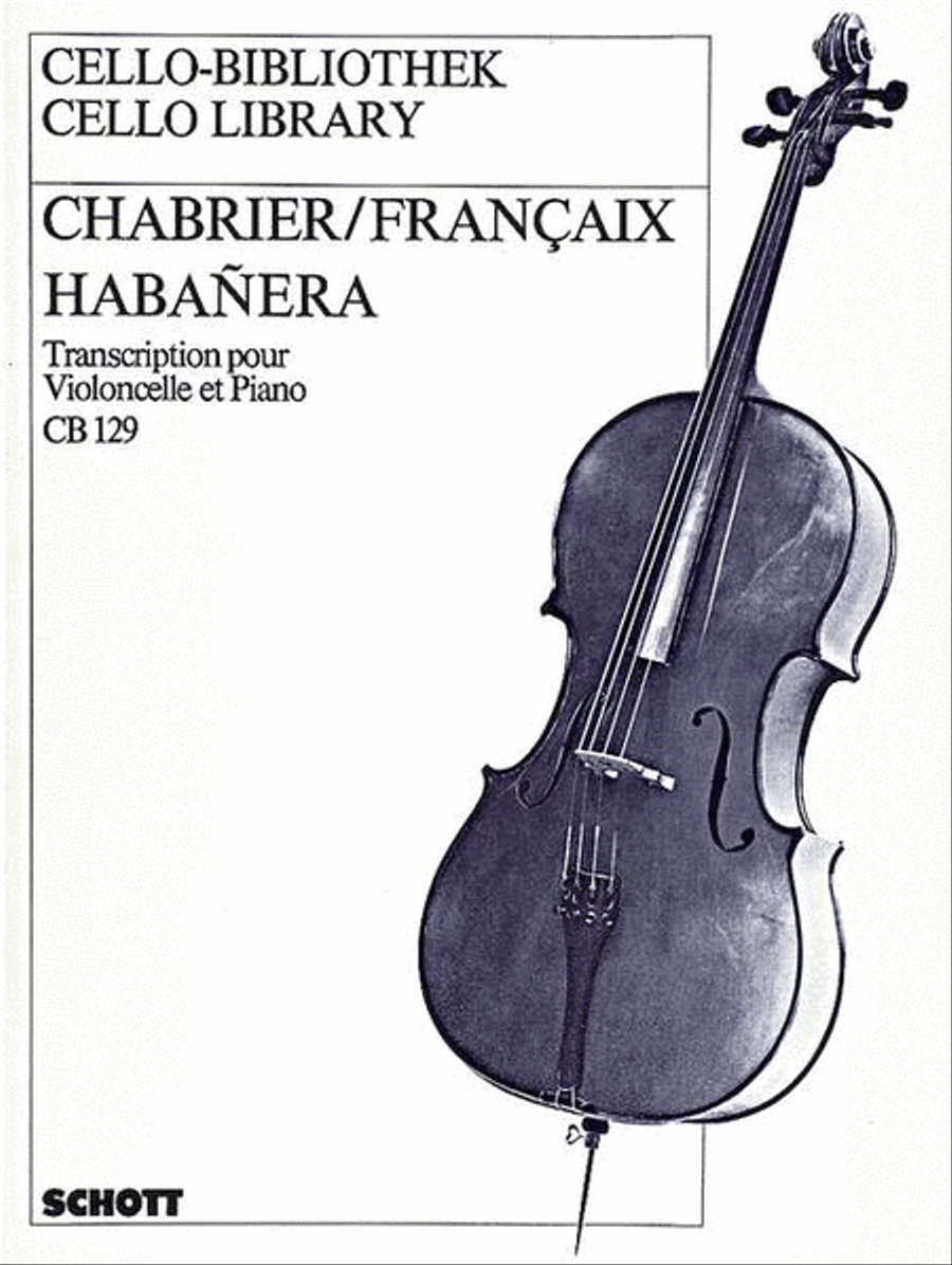 Habañera Piano Accompaniment scores gallery preview page 1