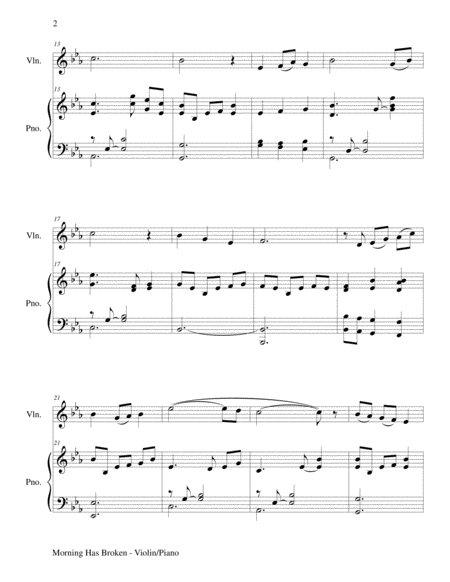Gary Lanier: 3 BEAUTIFUL HYMNS, Set 2 (Duets for Violin & Piano) image number null