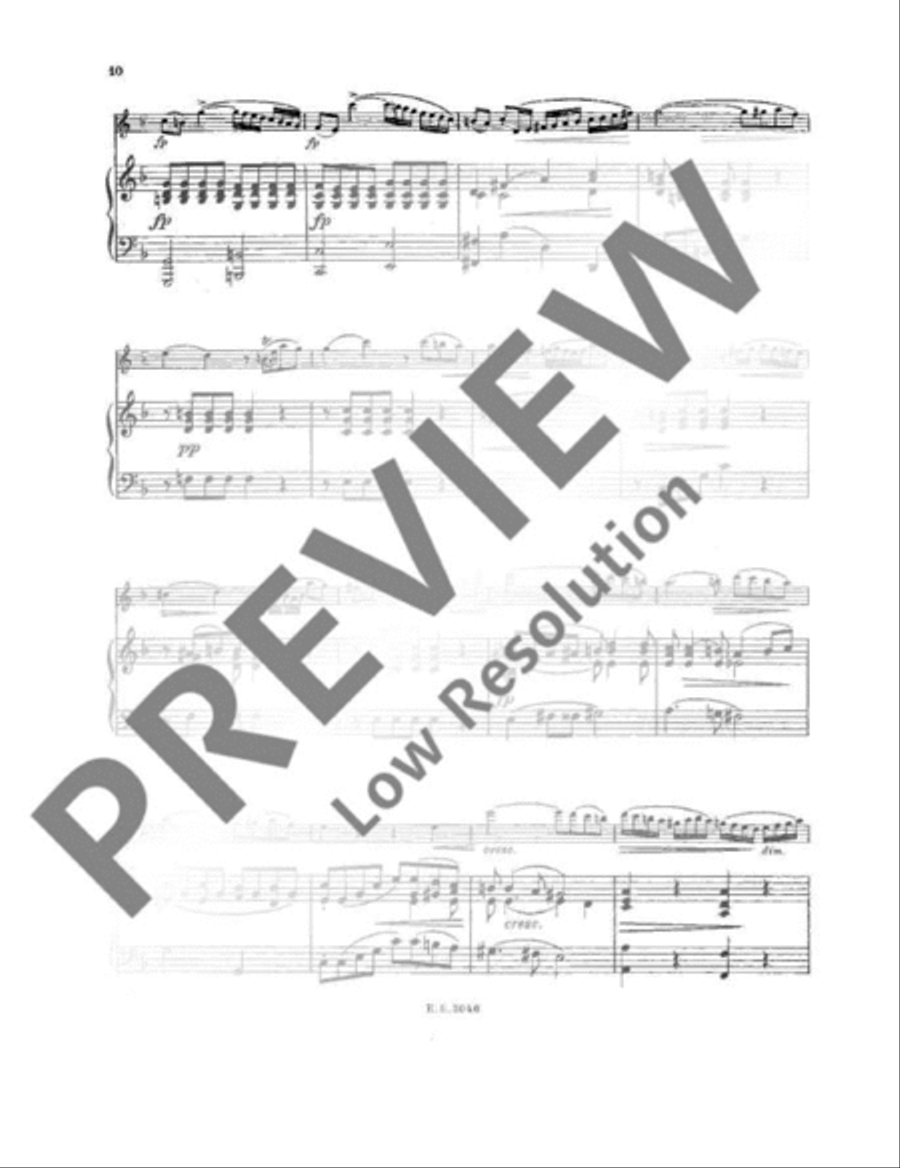 Concertino D Major Violin Solo scores gallery preview page 11