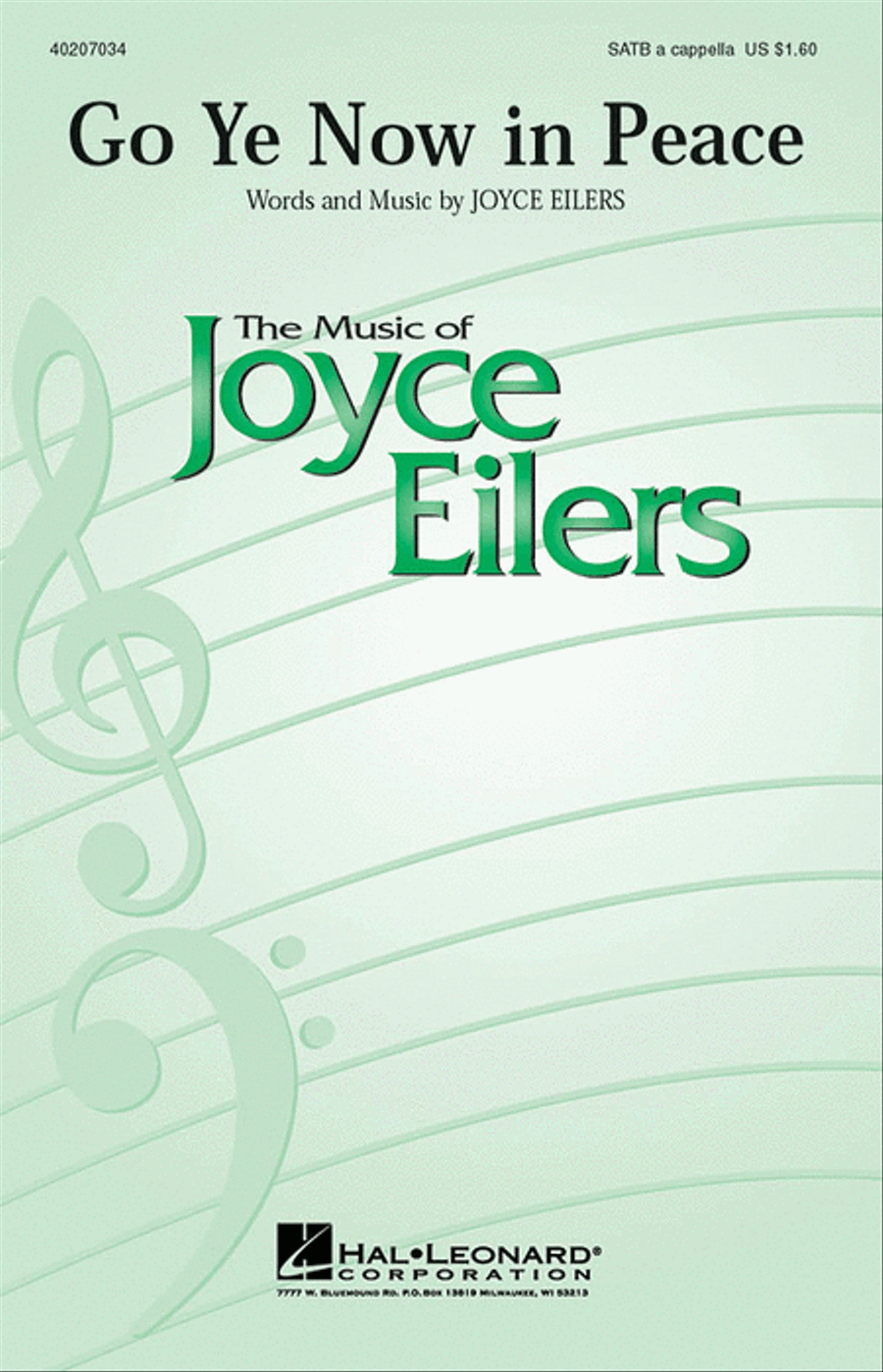 Go Ye Now in Peace 4-Part scores gallery preview page 1
