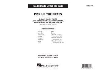 Book cover for Pick up the Pieces - Full Score