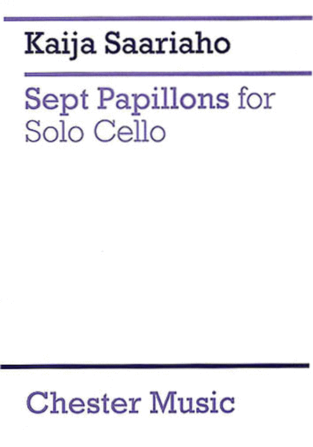 Sept Papillons For Solo Cello