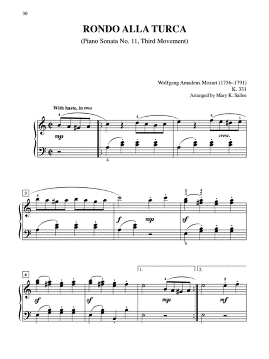 10 for 10 Sheet Music Classical Piano Arrangements