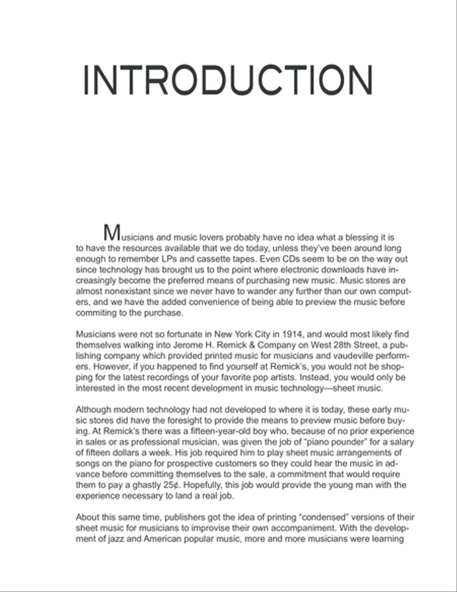 READING AND WRITING CHORD CHARTS Small Ensemble scores gallery preview page 1