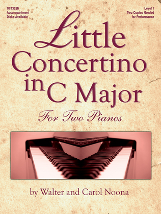 Book cover for Little Concertino in C Major