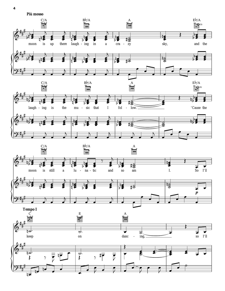 Shoes From Heaven (from Women On The Verge Of A Nervous Breakdown) Acoustic Guitar scores gallery preview page 4