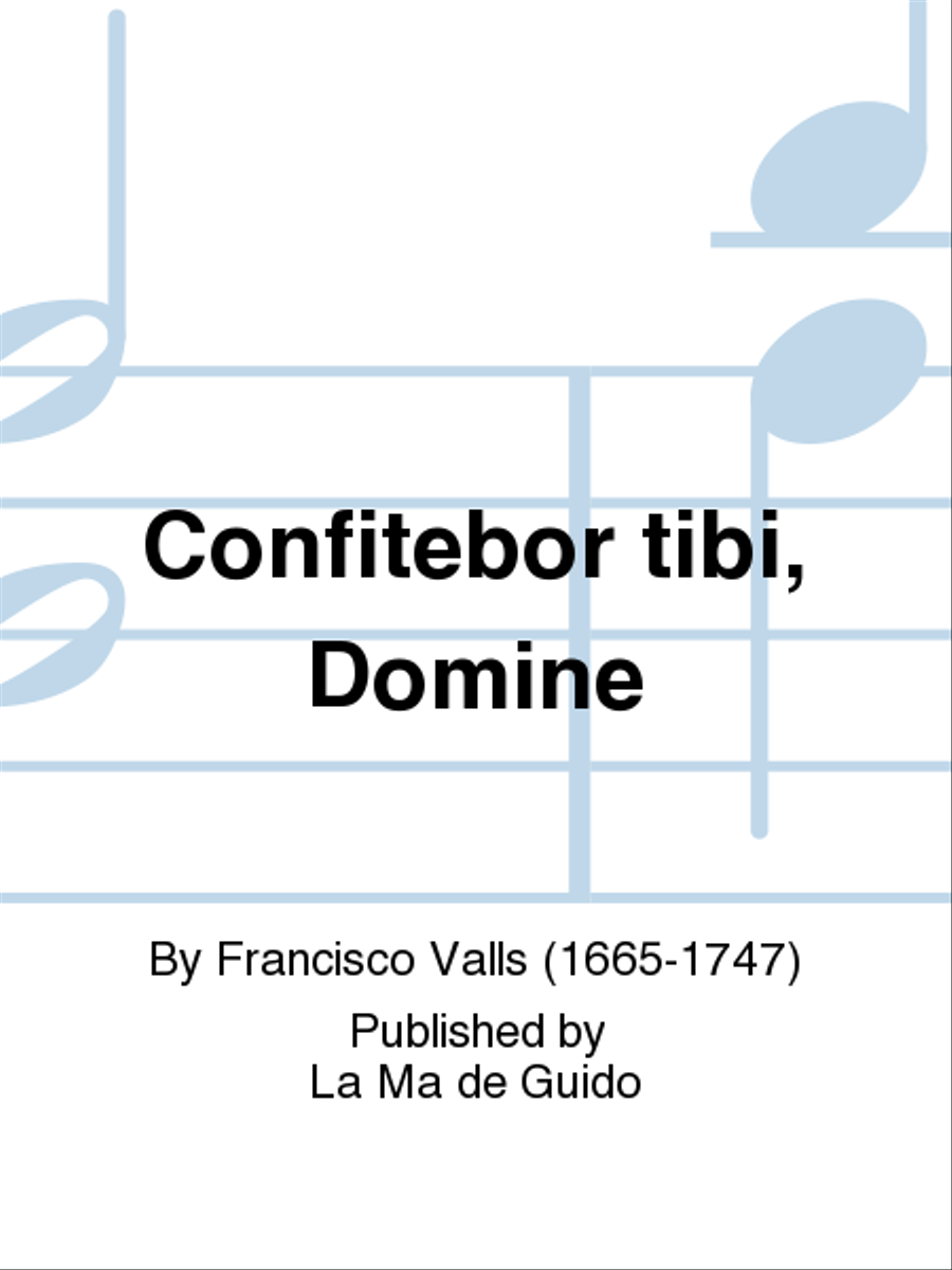 Confitebor tibi, Domine Choir scores gallery preview page 1
