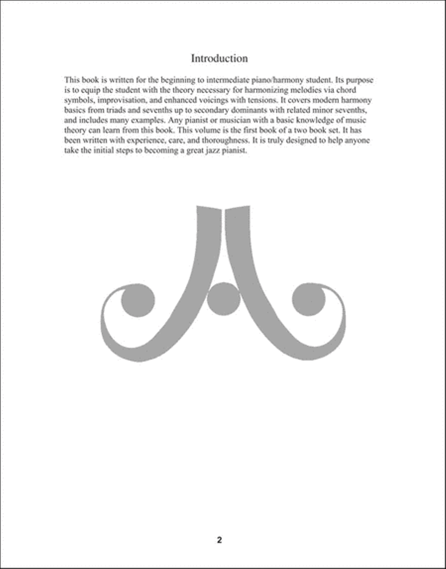 Jazz Piano And Harmony - Fundamental Guide Easy Piano scores gallery preview page 2