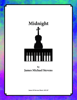 Book cover for Midnight - Violin & Piano
