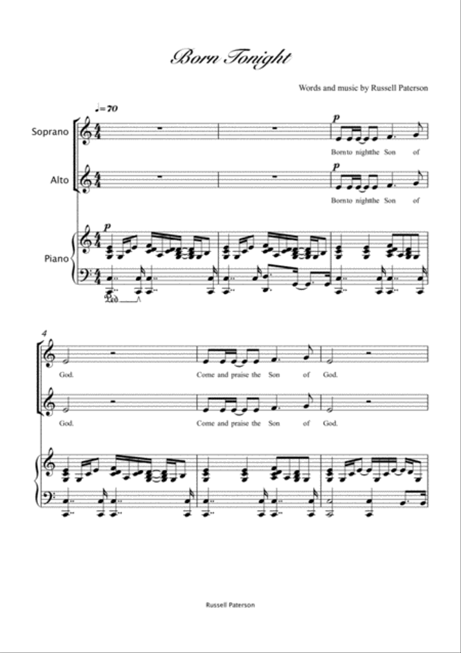 Born Tonight SA scores gallery preview page 2