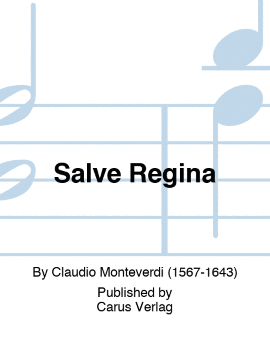 Salve Regina Score scores gallery preview page 1