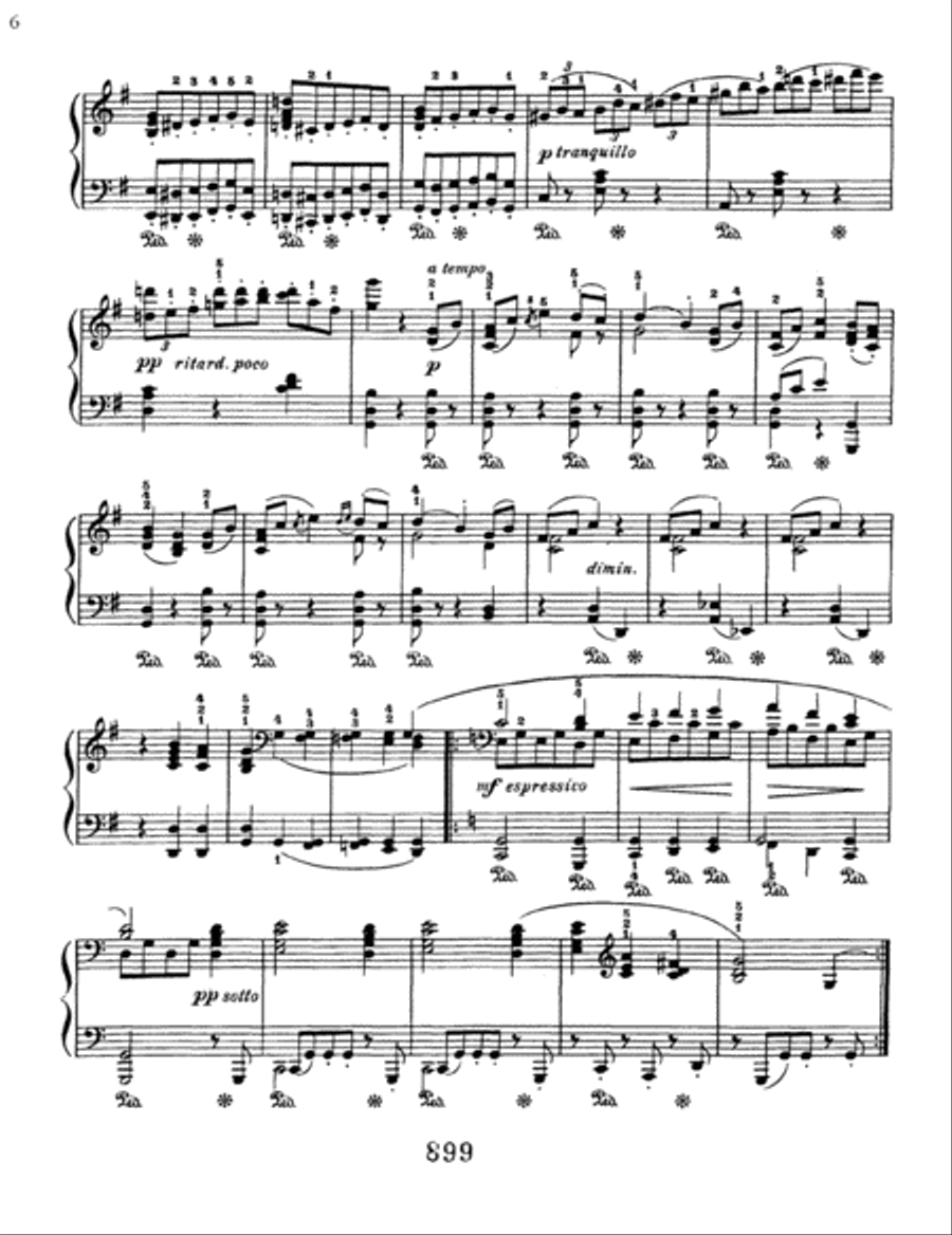 German Dances (3) Piano Solo scores gallery preview page 6