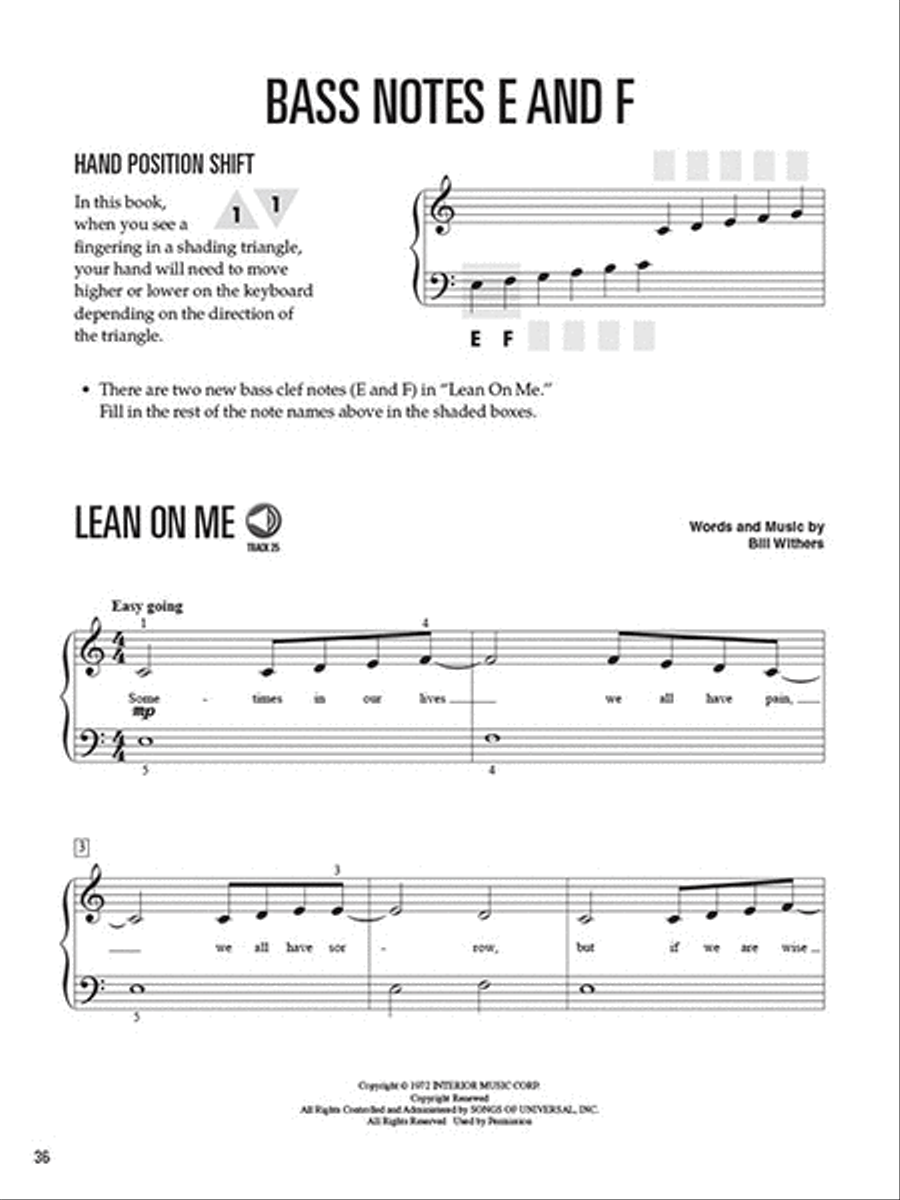 Hal Leonard Piano for Kids Piano Method scores gallery preview page 4